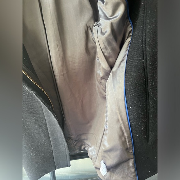 J.Crew Stadium Cloth by Nello Gori Black Cocoon Coat - Picture 8 of 8